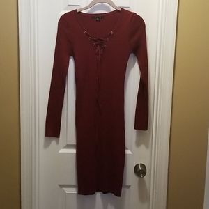 Ladies sweater dress